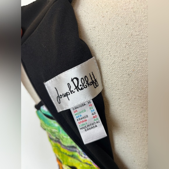 Joseph Ribkoff Multi Colour Dress Size 10 - Picture 3 of 4